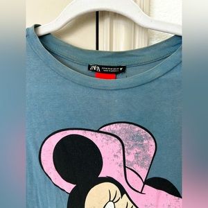 Zara T-shirt- Size M/ Color: blue/ great conditions